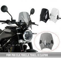 Per 700 CLX 700CLX 700CL-X CLX700 Moto Parabrezza Parabrezza Rotondo Faro Bici Da Strada Deflettori del Vento