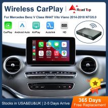 CarPlay inalámbrico para Mercedes Benz Clase V W447 2014-2018 Vito Viano NTG5.0 con enlace de