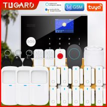 Sistema di allarme di sicurezza compatibile con Alexa: kit WiFi GSM per casa, appartamento, ufficio, magazzino, app Tuya, host di allarme