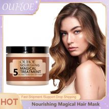Kokosnussöl, nährende Haarmaske, magische Behandlung, Tiefenpflege, Feuchtigkeitscreme, Kopfhaut, Spliss, Reparatur, Anti-Frizz-Haarmaske