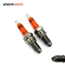 1 stücke/2 stücke zündkerze d8tc motorrad zündung zündkerze für 125cc 150cc 200cc cg125 cg150 cf250 atv quad scooter pit dirt bikes
