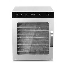 10 layer Food Dehydration Dried Fruit Machine Stainless Steel Air Drying Machine Large Capacity Touch Household and Commercial