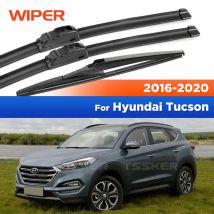Per Hyundai Tucson TL 2016-2020 2017 2018 2019 Tergicristallo Anteriore e Posteriore Spazzole Tergicristallo Parabrezza Spazzole per Finestre 26 "+ 16" + 14 "
