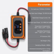 Mppt wasserdichter Solar laderegler 15a 50V Solar regler 12V/24V Solarpanel-Kit komplette Photovoltaik anlage für den Außenbereich