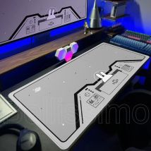 Raum Astronaut Kaninchen Mauspad Niedliche Cartoon Computer Tastatur Pad Rutschfeste Gummi Büro PC Gamer Pad Kawaii Schreibtisch Zubehör