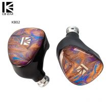 KBEAR KB02 Auricolari ibridi a conduzione ossea in-ear Cuffie cablate con monitor per bassi HiFi con cavo IEM sostituibile Cuffie da gioco