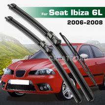 GREATROAD Wiper LHD&RHD Front & Rear Wiper Blades Set For Seat Ibiza 6L 2006 - 2008 Windshield Windscreen Window Brushes