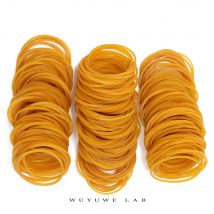 100 stück 38mm Elastische Gummibänder Bank Papier Bills Geld Hause Büro Dehnbar Band Robuste Gummi Gummi Bands 1,4mm breite