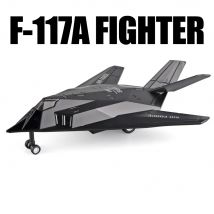 F-117A Fighter Collection Kinderspielzeug 6 bis 10 Jahre Spielzeug für Jungen, Druckguss-Modellflugzeuge, Metallmaßstab, Flugzeug für Kinder, Souvenir