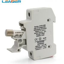 LEADER SOLAR 1 Set/Los PV-Solarsicherung 15A 1000V DC Schmelzsicherung 10x38mm GPV mit 1P Solar-PV-Sicherungshalter