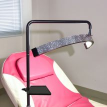 Fosoto Multi-direktionale Ring Licht Lampe Halbmond Licht Für Wimpern Tattoo Salon Fotografie Live-Streaming Studio Video Make-Up