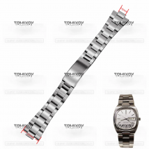 22mm Bürste aus massivem Edelstahl Vintage Uhren armband Armband passend für Omega Seepferdchen Old School mittelalter liche Uhr