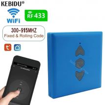 Tuya Wifi Telecomando universale per garage Wireless RF 433 MHz 868 mhz Controller a 3 pulsanti per dispositivi intelligenti di vita intelligente