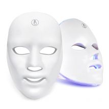 Led Facial Mask Infrared Red Lights Therapy Radiofrequency Led Mask Korean Skin Care Face Whitening Photorejuvenation Belleza