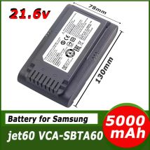 Batteria VCA ad alte prestazioni - SBTA60: completamente compatibile con Samsung Jet 60 Turbo & Jet 75E completa