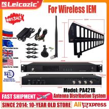 PA421B Combinatore di antenne Sistema di distribuzione dell'antenna da quattro a uno per sistemi wireless con monitor auricolare 4 trasmettitori Logo OEM