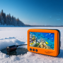 Kamera podwodna Erchang do wędkowania, światło podczerwone, przenośna, wodoodporna, lokalizator ryb, kamera dla wędkarzy do wędkowania zimowego.
