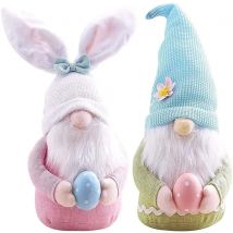 1pc Kinder Ostern Geschenke Gesichtslosen Gnome Kaninchen Puppen Hase Karotte Zwerg Plüsch Puppe Frühling Ostern Hängende Dekoration Für wohnkultur