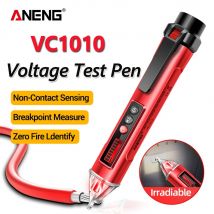 ANENG VC1010 Penna Tester Rilevatore di Tensione Digitale 12-1000 V Senza Contatto Volt AC Tensione Zero Linea di Fuoco Sensore Elettrico Strumenti di Prova