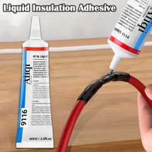 Taśma izolacyjna w płynie, wodoodporna, 15~300 ml, pasta izolacyjna gumowa, klej do naprawy przewodów i kabli, szybkoschnący klej izolacyjny.