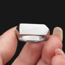 Koreanische Version von einfachen Ringen für Männer Frauen Punk Hip Hop Edelstahl Biker Männer Ring Mode einfache Schmuck Geschenke Großhandel