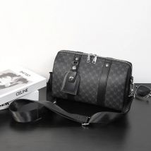 Luxus Marke herren Umhängetaschen Mode Kissen Umhängetasche Männer Große Kapazität Handtasche Plaid Sling Schulter Tasche Männlichen Bolso