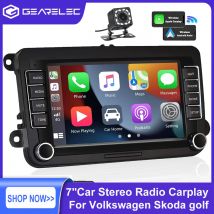 Android 13 Autoradio per VW Volkswagen Seat Golf Passat Jetta 7 pollici Autoradio CarPlay Android Auto GPS Bluetooth FM WiFi