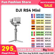 DJI RS 4 Mini cardán estabilizador para cámara, 2kg/4,4 libras, carga útil, seguimiento inteligente, cámara cardán, tiro Vertical nativo, nuevo