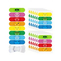 24/48/72pcs PE Cute Cartoon Band Aid Wound Dressing Patch Plaster Waterproof Bandages Skin Tape Self-Adhesive Breathable Bandage