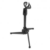 Mini Portable Microphone Stand Tripod Desktop 180 Degree Rotation Angle Microphone Table Holder Mic Clip Lightweight Bracket