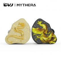 CVJ MYTHERA In-Ear Earphones 1DD+4BA+1 Knowles BA+1PD Treble Balanced Armature Hybrid Flagship Hifi Headphones 0.78mm Cable
