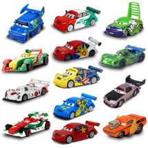 Disney Pixar Cars 2 3 Zygzak McQueen Mater Jackson Storm Ramirez 1:55 Odlew samochodowy Metal Alloy