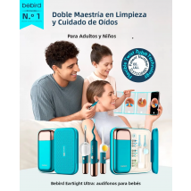 Bebird EarSight Ultra (2026) – El mejor del mundo # Limpiador de Oídos con Cámara y Dispositivo de Cuidado Auditivo OTC para Adultos y Niños