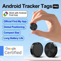 Funciona con Android Find Hub Bluetooth Gps Tracker Google Find My Airtag llavero etiqueta inteligente alarma de seguridad de vida inteligente envío gratis