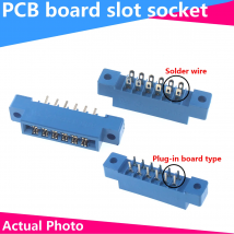 Connettori per bordo scheda a saldare con slot PCB serie 805 passo 3,96 mm 8-72 pin 16 stili all'ingrosso