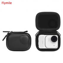 Flymile Aufbewahrungstasche für Insta360 Go Ultra, Tragetasche, Handtasche mit Karabiner, PU, kratzfest, Kamerazubehör