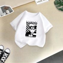 Kinder Sommer Komfort Baumwolle coole Jungen & Mädchen Baumwolle T-Shirt Naruto kreativ gedruckt