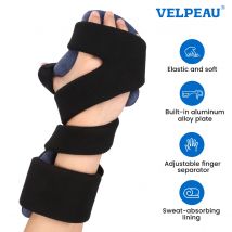VELPEAU Handschienenorthese für Schlaganfallfinger, Arthritis und Karpaltunnelschmerzen, Handgelenkstütze, Wegfahrsperre mit Fingertrenner