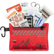 Rhino Rescue Small First Aid Kit - Ultralight Waterproof Medical Kit for Hiking Backpacking Cycling Travel Vehicles
