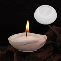 Wellenform Aufbewahrung schale Form runde Schüssel Kerzenhalter Gefäß Gips Epoxidharz Silikon form DIY Desktop-Dekoration