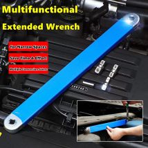Chiave professionale per estensione offset zero Strumento di riparazione moto Strumento di estensione per spazio stretto 1/2 pollici. 1/4 pollici. Set di attrezzi domestici da 3/8 pollici