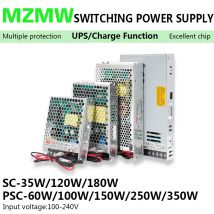 UPS/Funzione di carica Alimentatore switching 35W 60W 100W 120W 150W 180W 250W 350W 110/220V AC/DC 12V 24V Caricabatteria