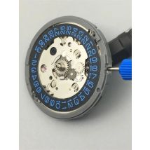 LARIMOKER NH34 3 o'clock date function GMT NH34 automatic mechanical movement date plate high precision 24 gems