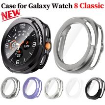 Custodia paraurti per Samsung Galaxy Watch 8 Classic 46mm, cover sottile antiurto per Samsung Watch 8 Classic 46mm