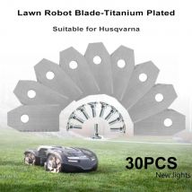 35*18*0.45mm Lawn Robot Blade Gold Silver Lawn Mover Replacement Blade For Gardena Husqvarna Automower yardforce Garden Tools