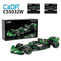 Cada MOC Sauber F1 Team C44 Formula-1 F1 Racing Car Number 24 Sports Car Building Blocks City KICK Car Bricks Toys Holiday Gifts