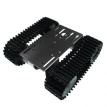 TP101 Metall Smart Crawler Roboter Tank Chassis Kit Mit 33GB-520 12V DC Motor Aluminium Legierung Panel DIY Für Arduino spielzeug