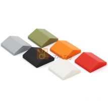 50 pz MOC Mattoni Pendenza 33 2x2 Doppio 3300 FAI DA TE Building Block Compatibile con Casa Tetto Superiore Assembla Città Street View giocattoli