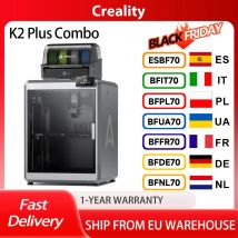 Stampante 3D Creality K2 Plus Combo con CFS, stampa multicolore, estrusore Apus, rilevamento inclinazione, motori FOC ad anello chiuso, 350x350
