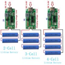 Wieloogniwowa ładowarka 2S 3S 4S Type-C do 8,4 V 12,6 V 16,8 V Step-Up Boost LiPo Polymer Li-Ion